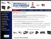 Tablet Screenshot of myboserepair.com
